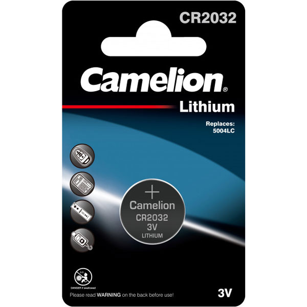 ������� �������� Camelion CR2032, 5��. �� ��������, (��������)