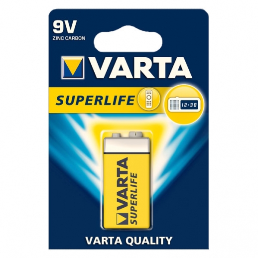   Varta SUPERLIFE 6F22, 1 .