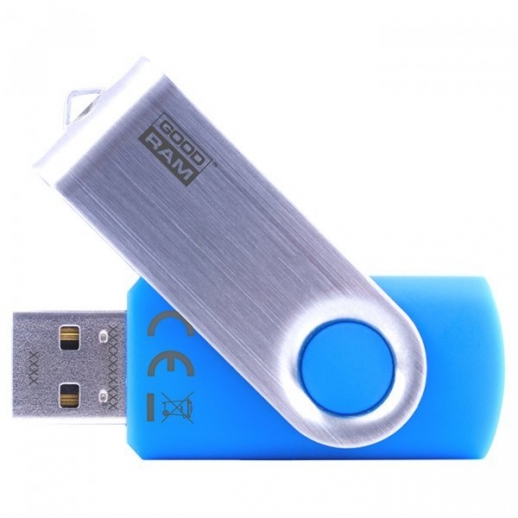  USB 8GB GOODRAM UTS2 (Twister) Blue (UTS20080B0R11)