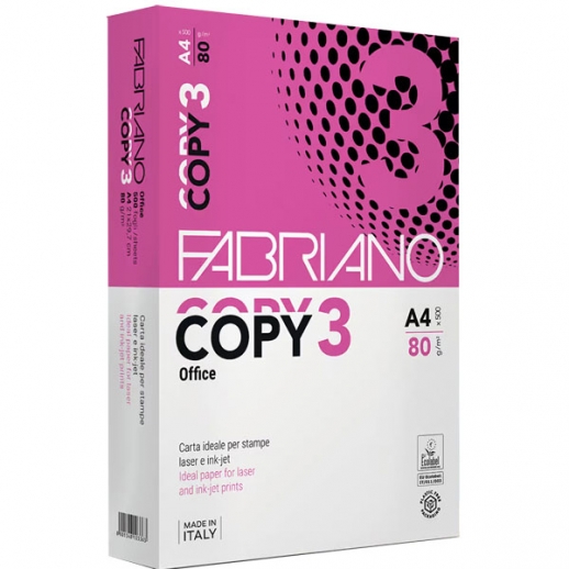 Папір А4 (C) Fabriano Copy 3 80 г/м2 500 аркушів
