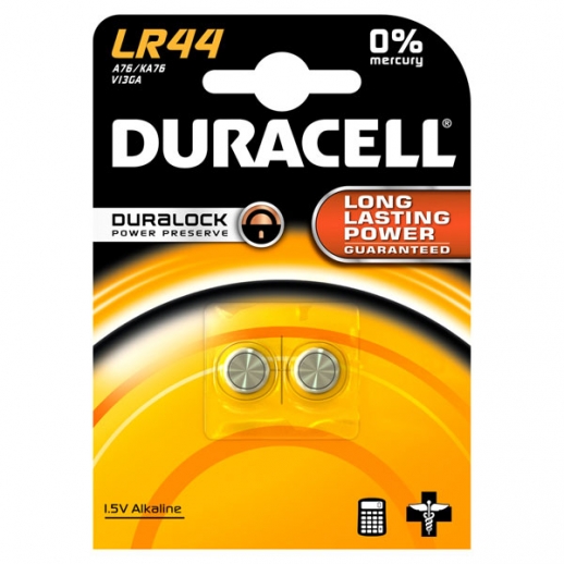   Duracell 76 LR44, 2 .  