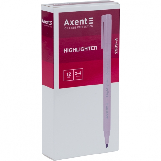   2-4 Highlighter Pastel  AXENT
